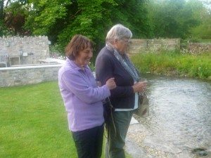 Looking at the river